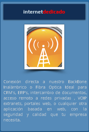 internet dedicado